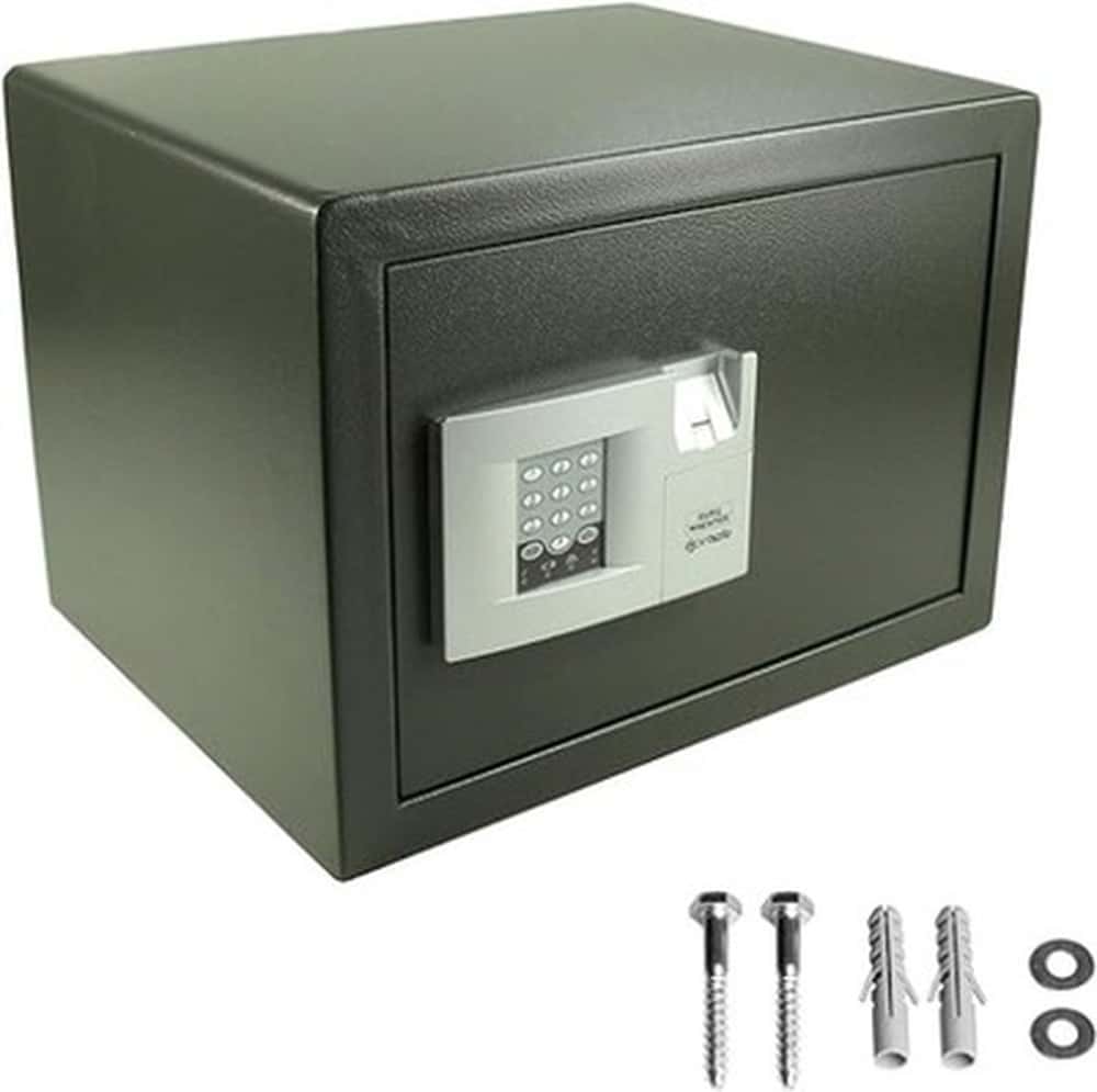 MANU Metal Safe 310x200x200mm black - perfect for securing valuables