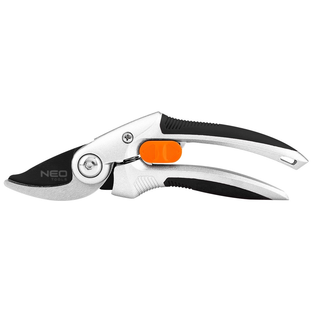 NEO By-pass pruner 210 mm - aluminum with TPR handle