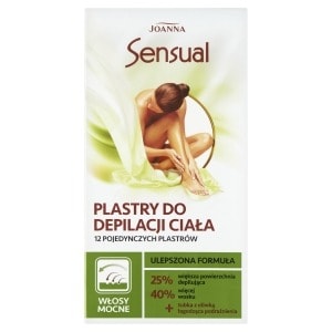 Sensual Wax Strips - Body, strong skin, 12 pcs