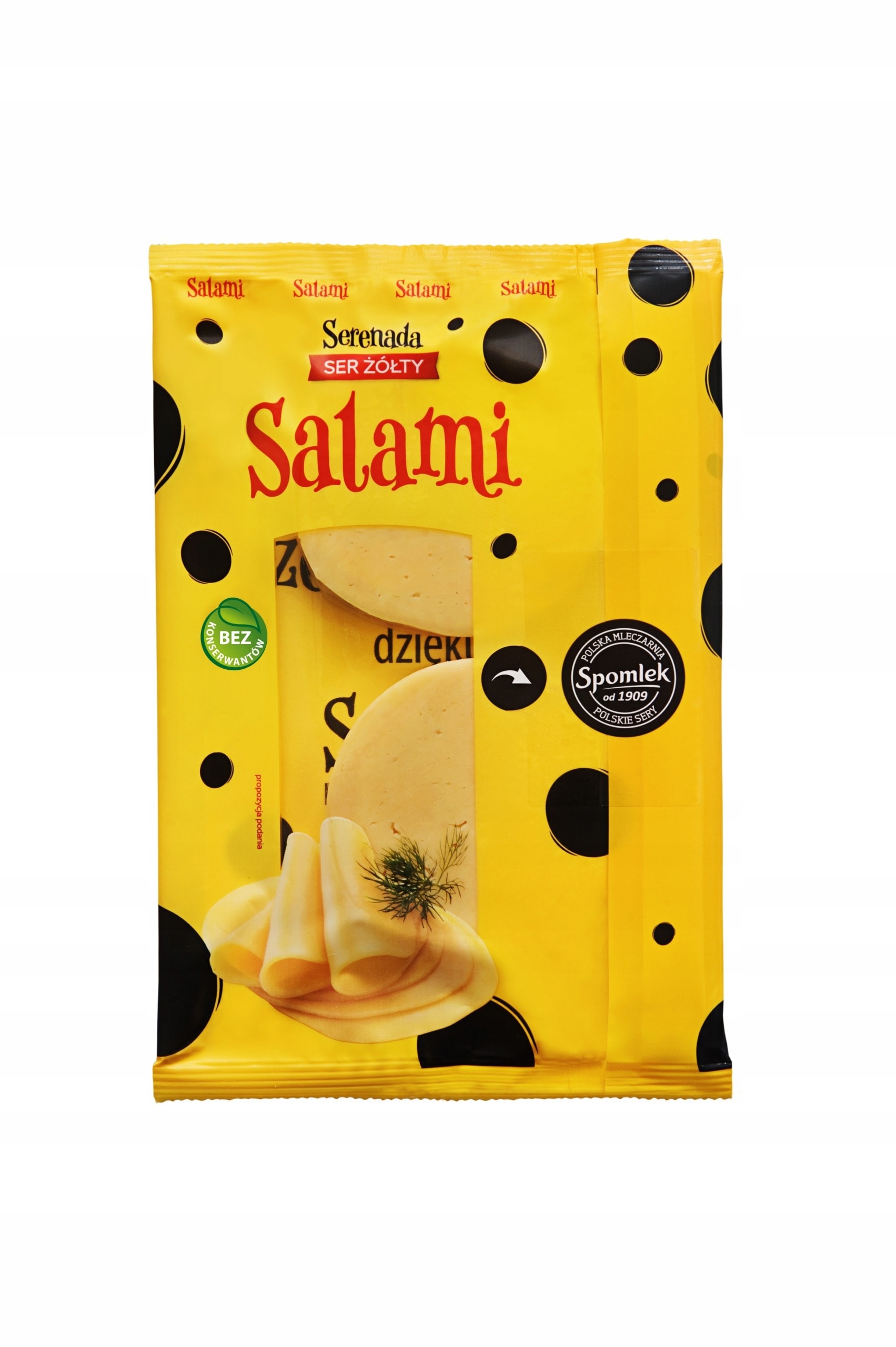 Serenada Salami Yellow Cheese - 135g ideal for sandwiches
