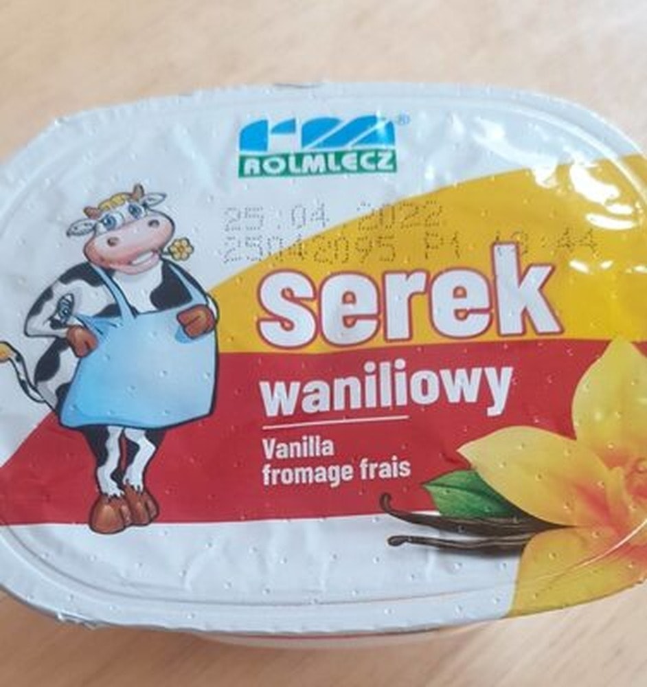 Rolmlecz Homogenized vanilla cottage cheese - Creamy dessert 150 g