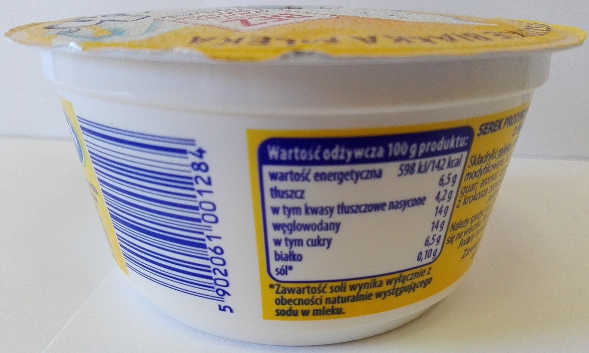 Bieluch Vanilla cheese without syrup - perfect for dessert