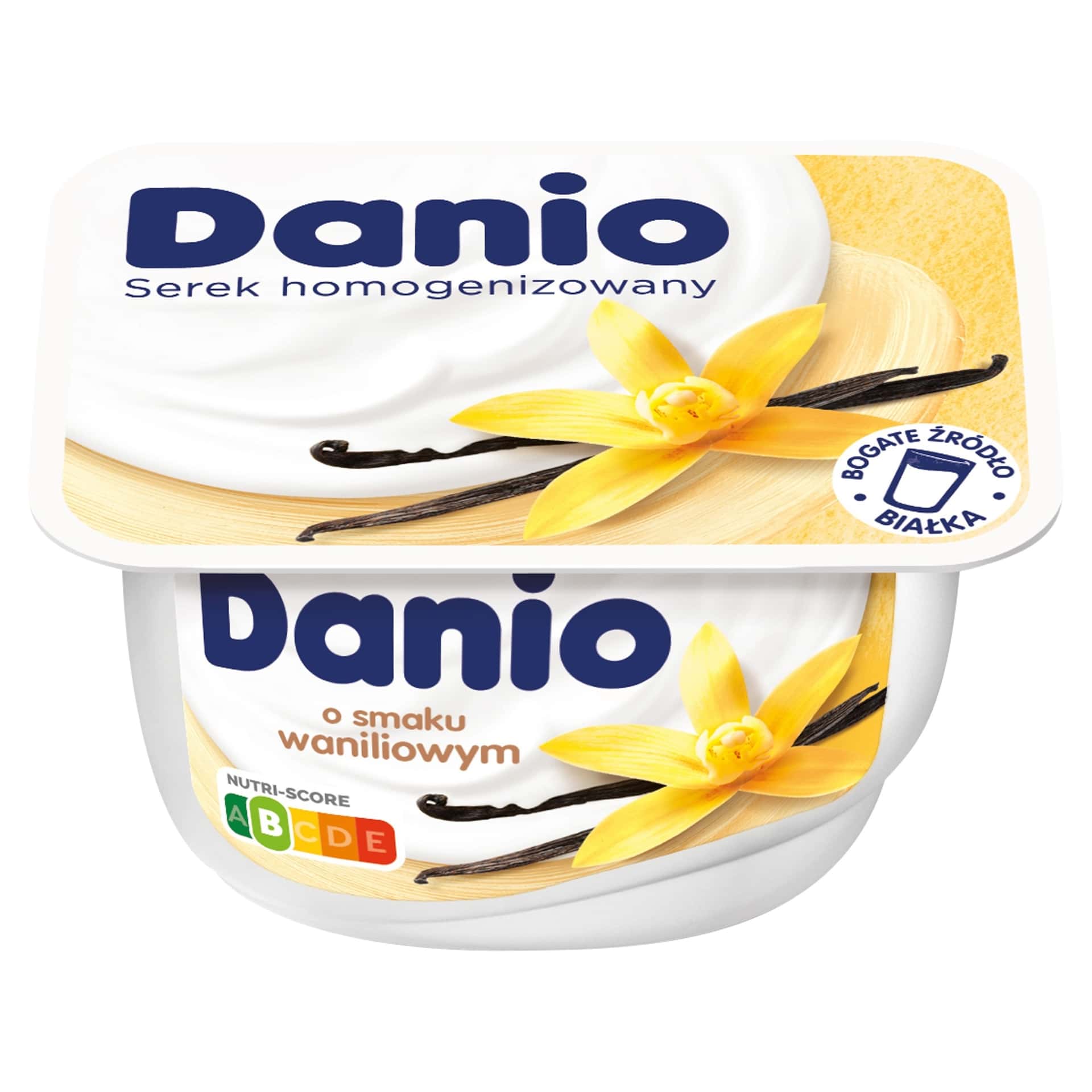 Danio Vanilla Flavored Cheese - creamy dessert for everyone