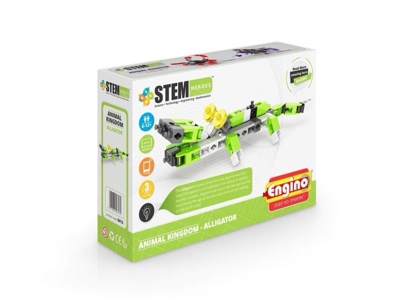 STEM Heroes Animal Kingdom Alligator - STEM educational blocks