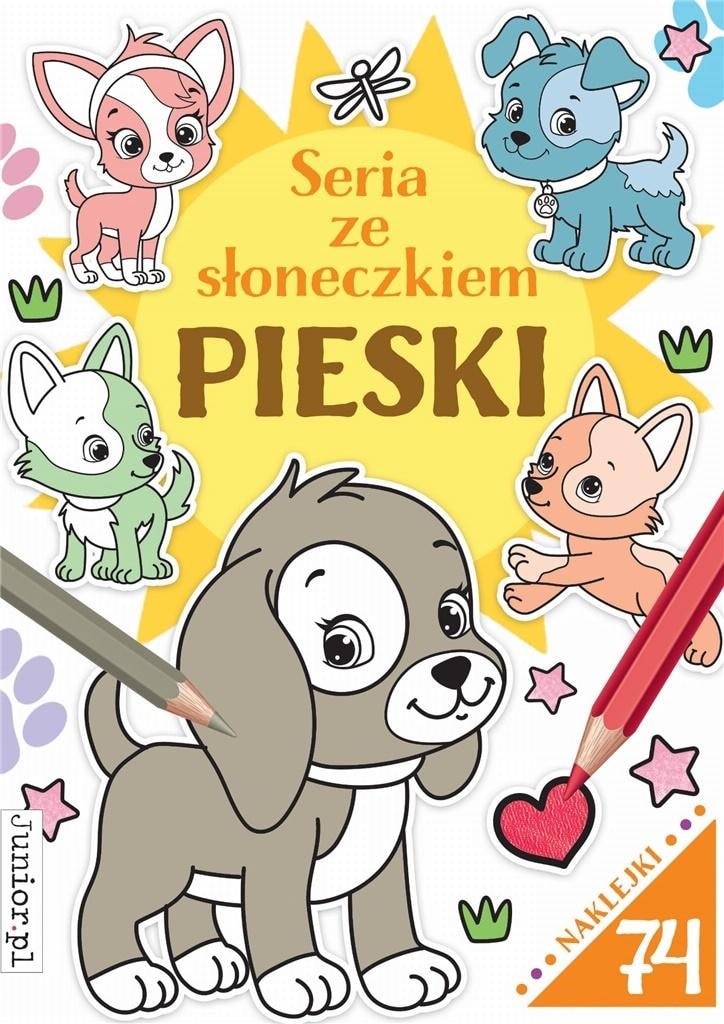 Books And Fun Coloring Book Puppies - ideal for little artists