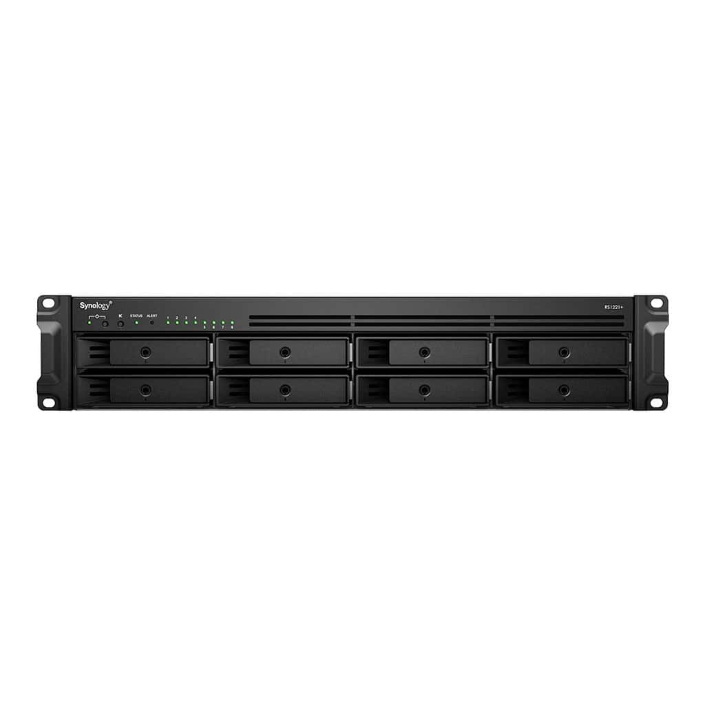 Synology RS1221+ NAS Server - 8x 3.5" SATA HDD/2.5" SATA HDD AMD Ryzen V1500B