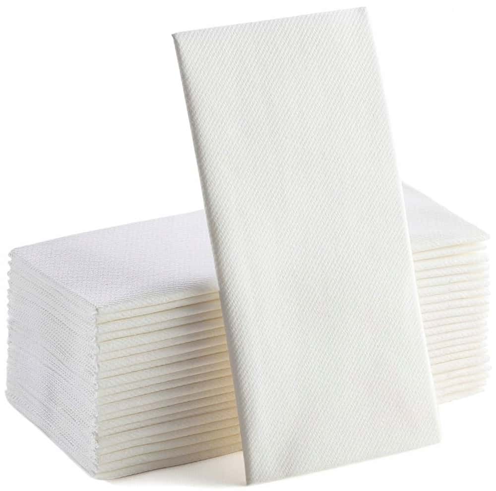 Clarina White Napkins 40x20 cm - 100 pieces perfect for every occasion
