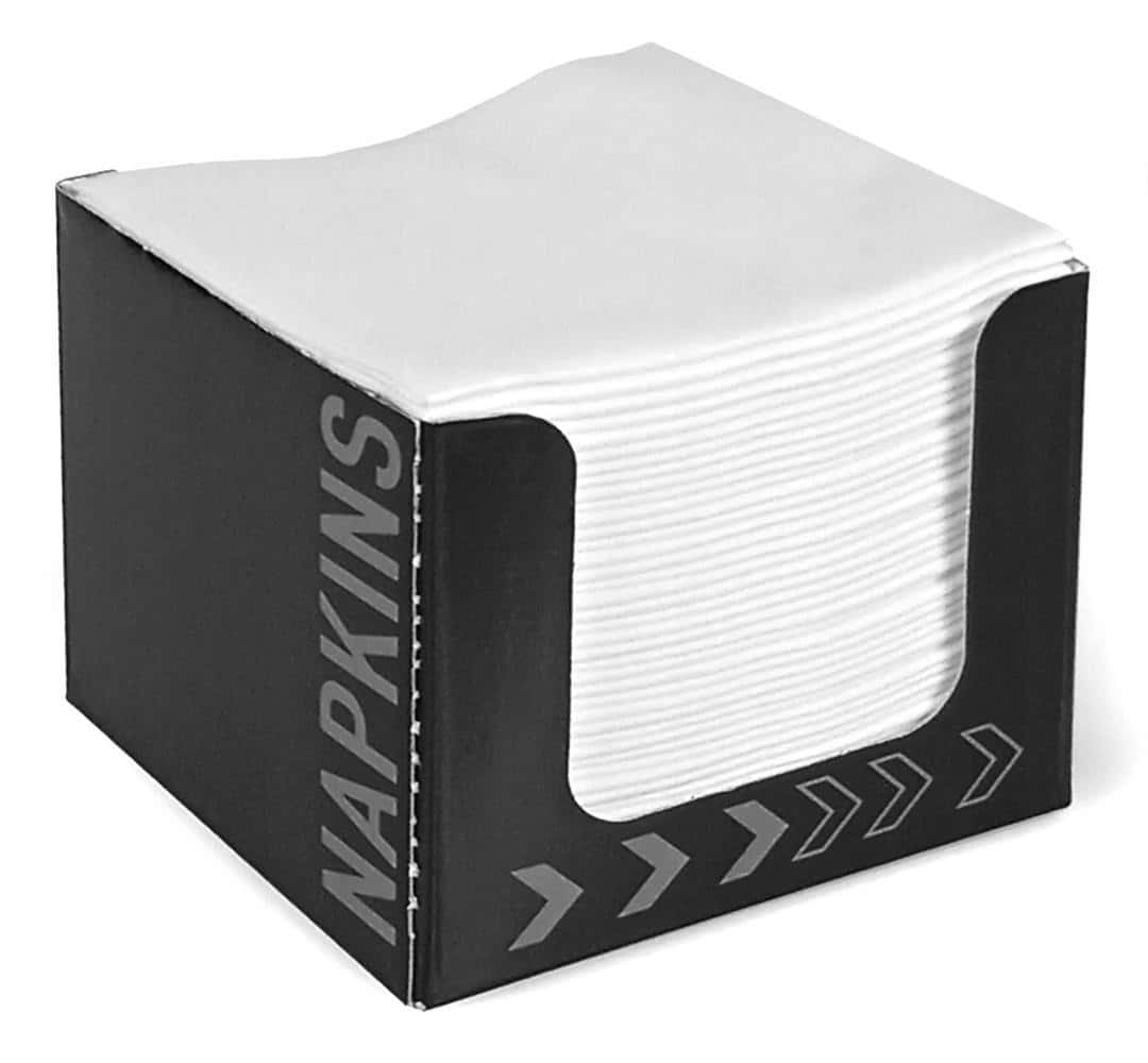 Duni Napkins white 20x20 cm - 50 pieces, perfect for any occasion