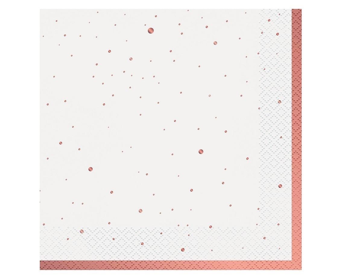 Godan Celebrate - Napkins pink-gold 33x33cm 20pcs