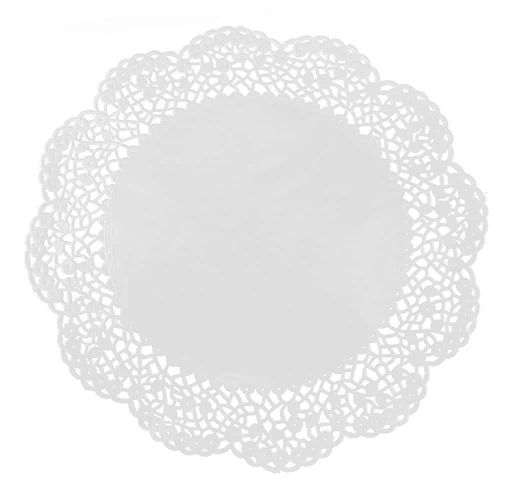 Decorative paper napkins with openwork edge 30 cm - 100 pieces ideal for parties