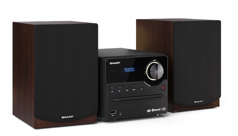 Sharp XL-B517D - Home audio micro system 45 W brown