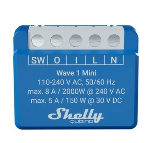 Shelly Qubino Wave 1 Mini - Intelligent Z-Wave controller for your home