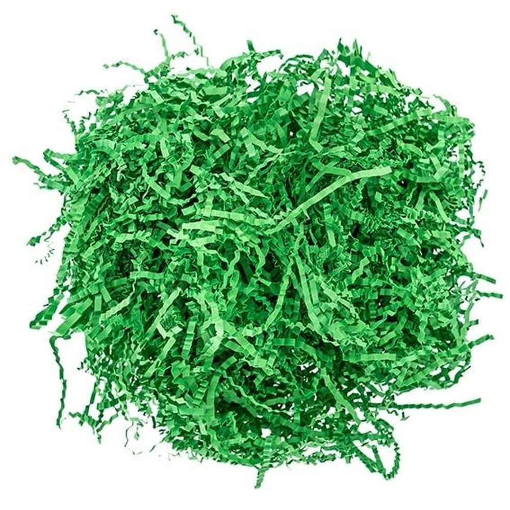 Light green paper shred - perfect filling for gifts and decorations