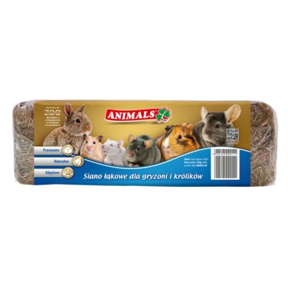 AN.SIANO MEADOW HAY RODENTS 360G - natural hay for your pet