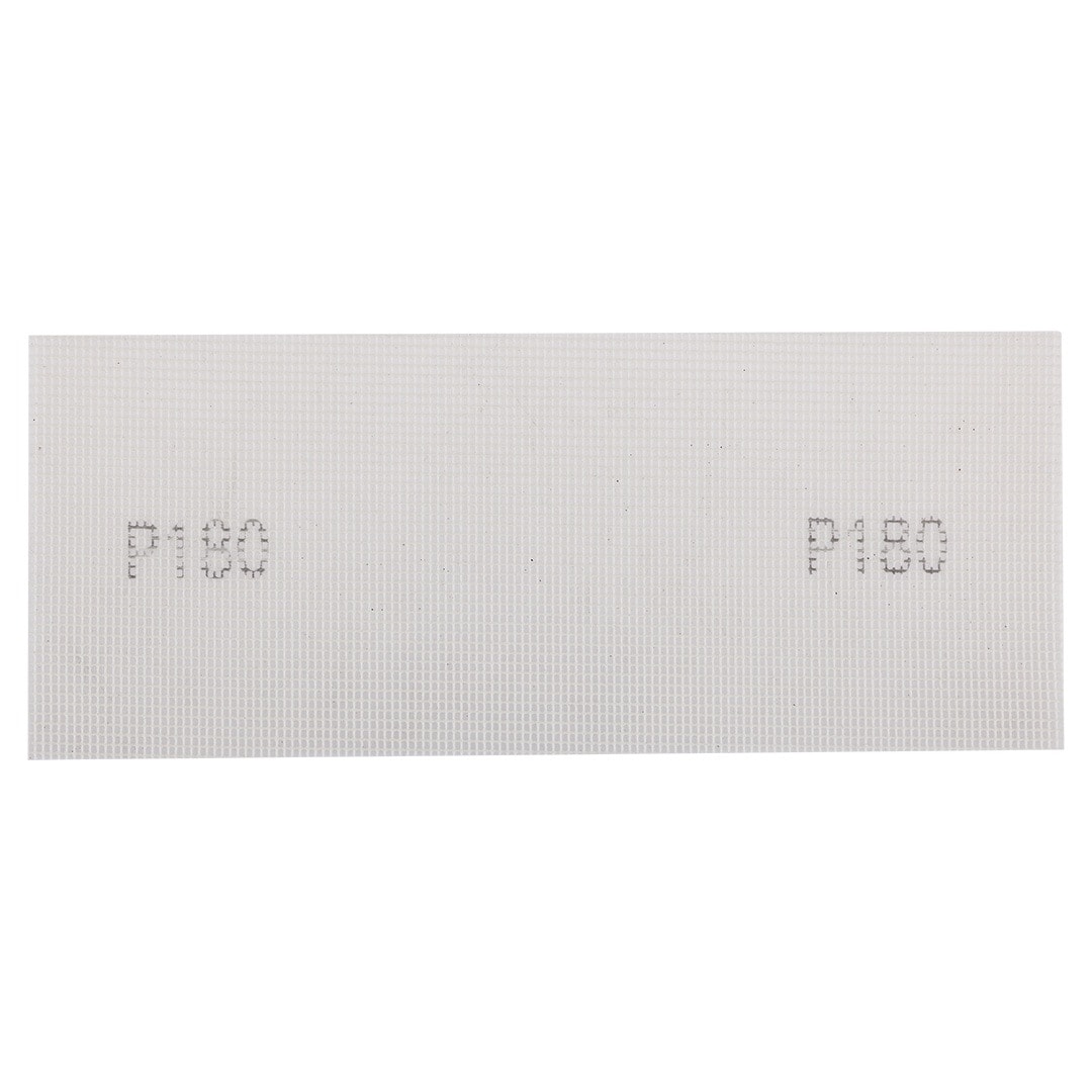 GRAPHITE Abrasive mesh white 115 x 280 mm P180 - ideal for workshop