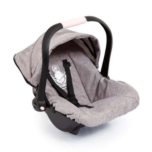 Bayer Design Deluxe Car Seat with Canopy - perfect for dolls up to 46 cm