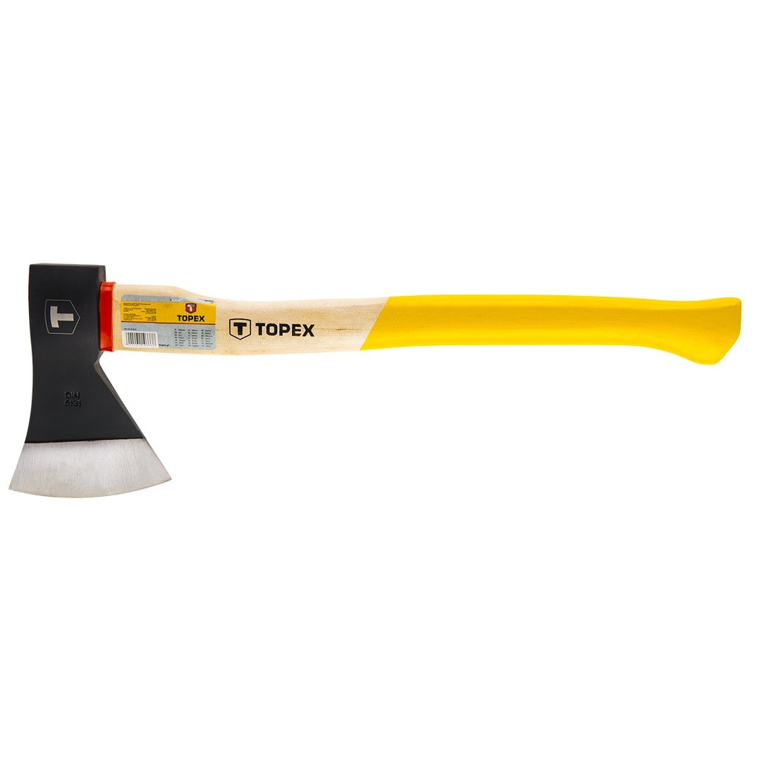 Topex Axe 1600 g with wooden handle - ideal for the garden