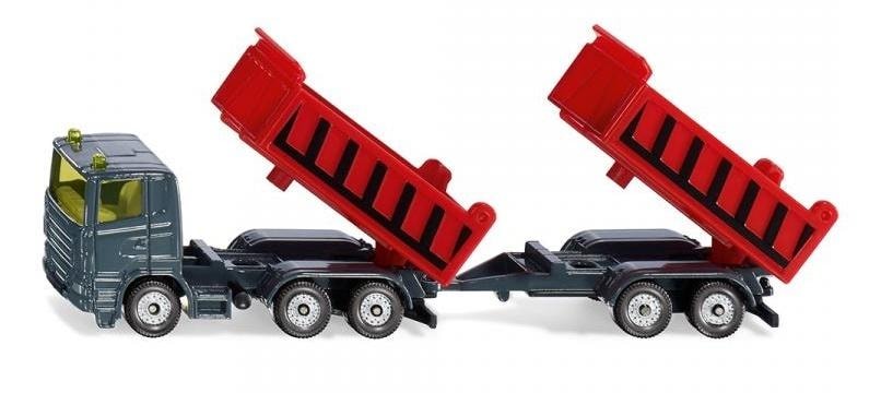 Siku Dump truck with trailer - ideal for playing on the construction site