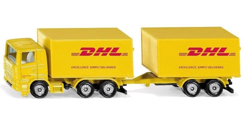 Siku Truck with DHL Trailer TREFL - perfect for playing and collecting