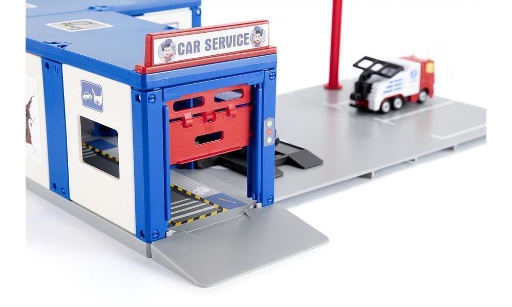 Siku World Service station - workshop with accessories for little mechanics