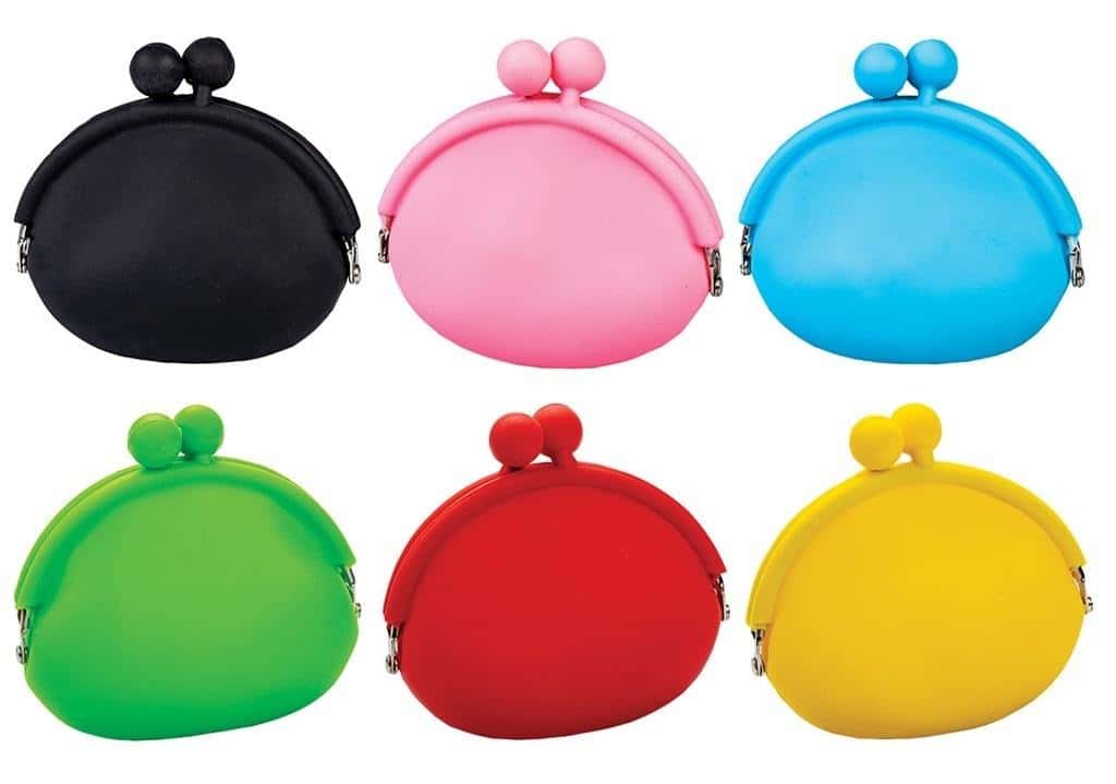 Silicone wallet Mix - ideal for small change and little treasures