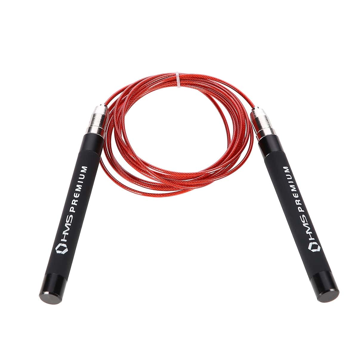 HMS Premium SK60 Black/Red Speed Jump Rope