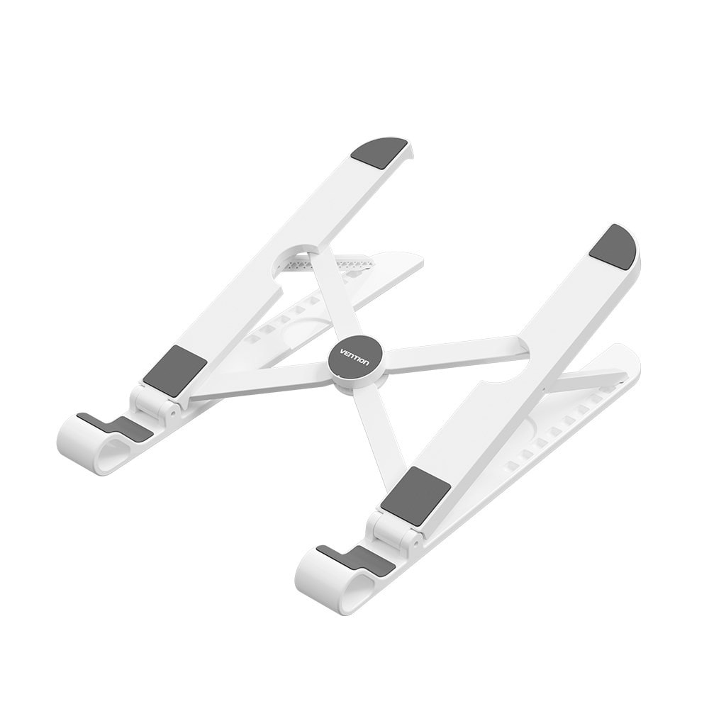Vention Foldable Laptop Stand - White, perfect for remote work