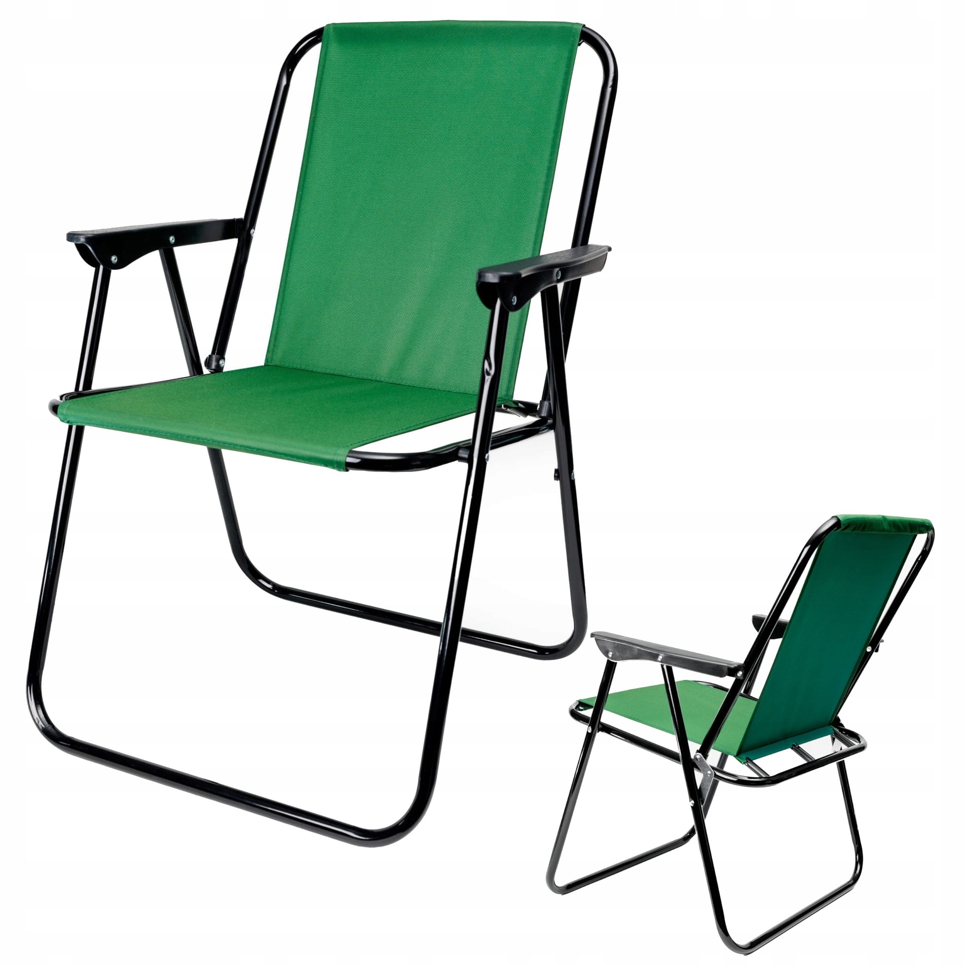 Folding Camping Chair - green and ready for adventure