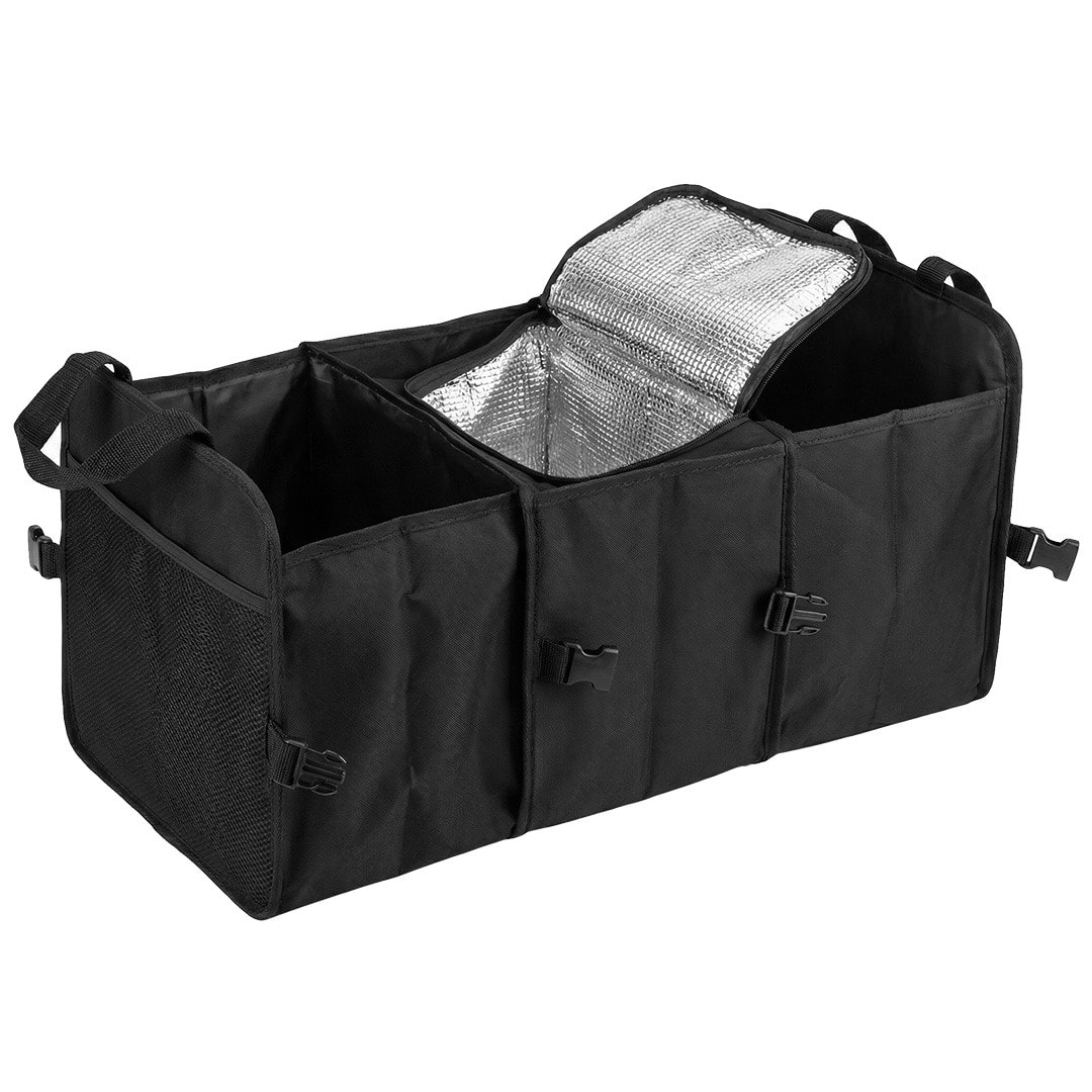 NEO TOOLS Foldable trunk organizer with thermal pocket - perfect for the car