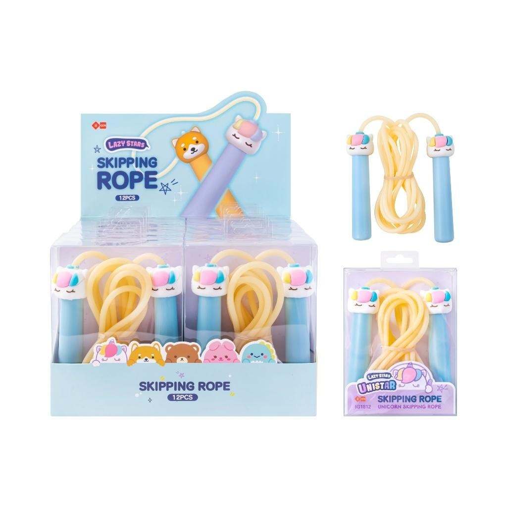 Squishy Unicorn Jump Rope - perfect for play and exercise