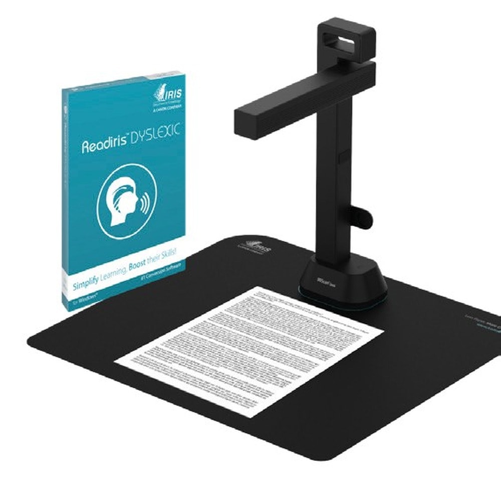 I.R.I.S. A3 Scanner Black - ideal for digitizing documents