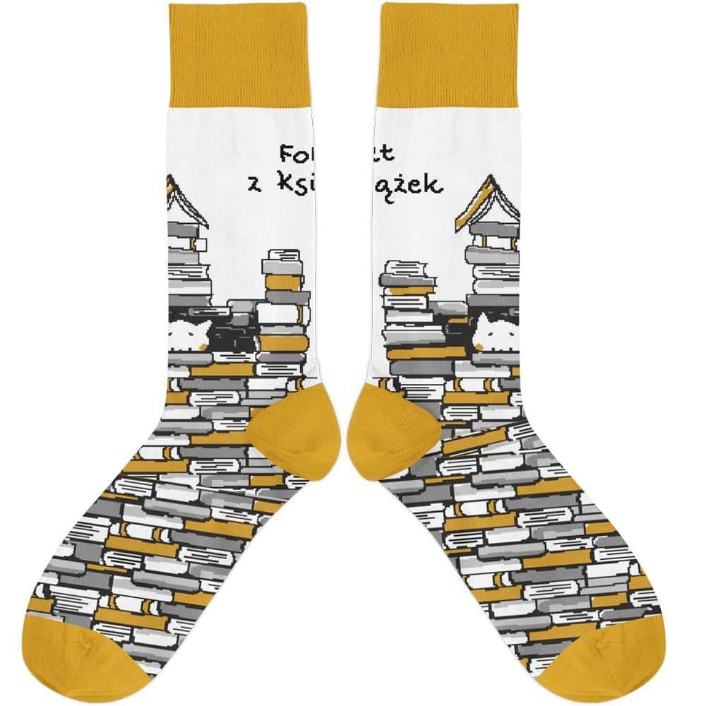 Socks - Book Fort size 37/41 - perfect for bookworms