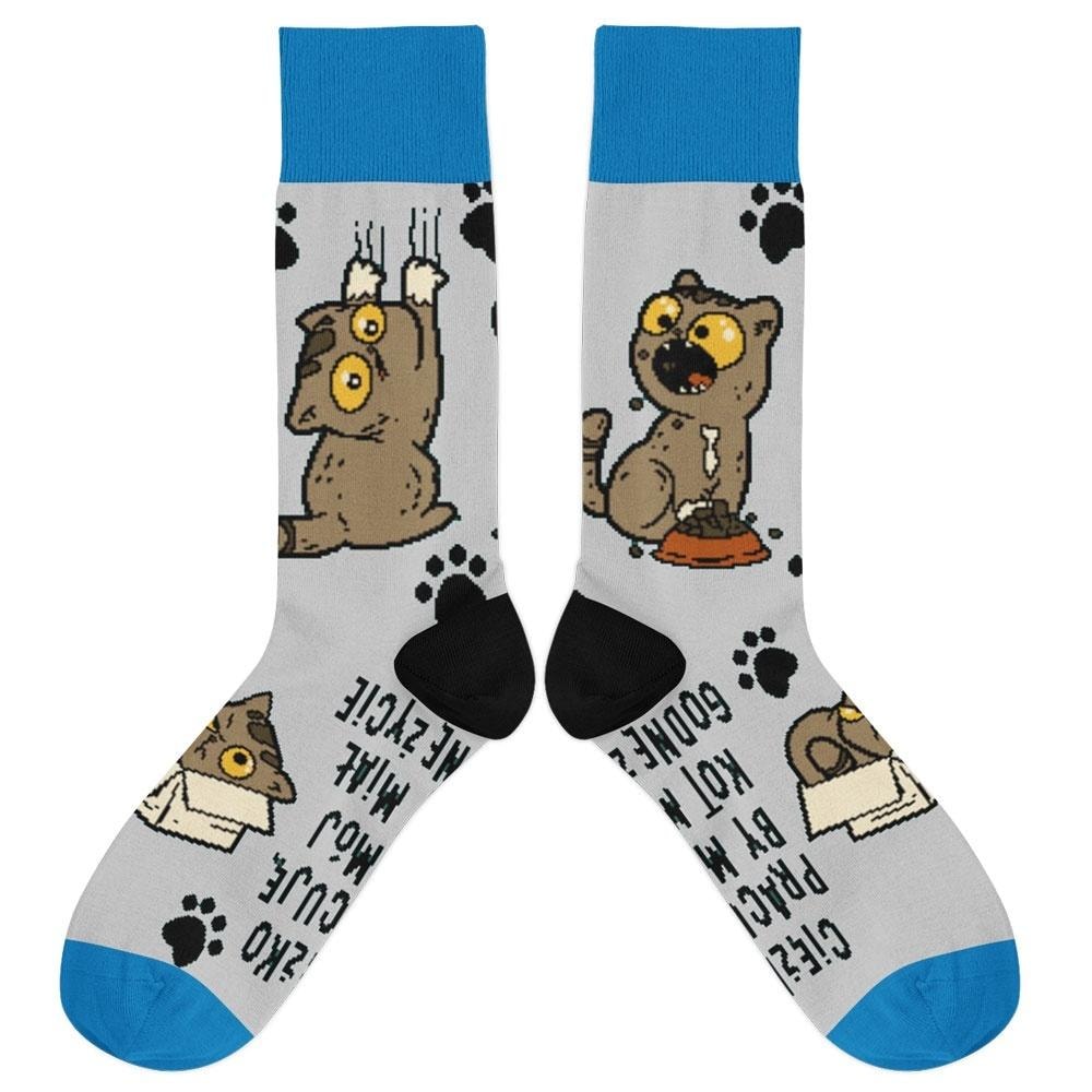 Socks - Worthy life of a cat size 37/41 - for cat lovers