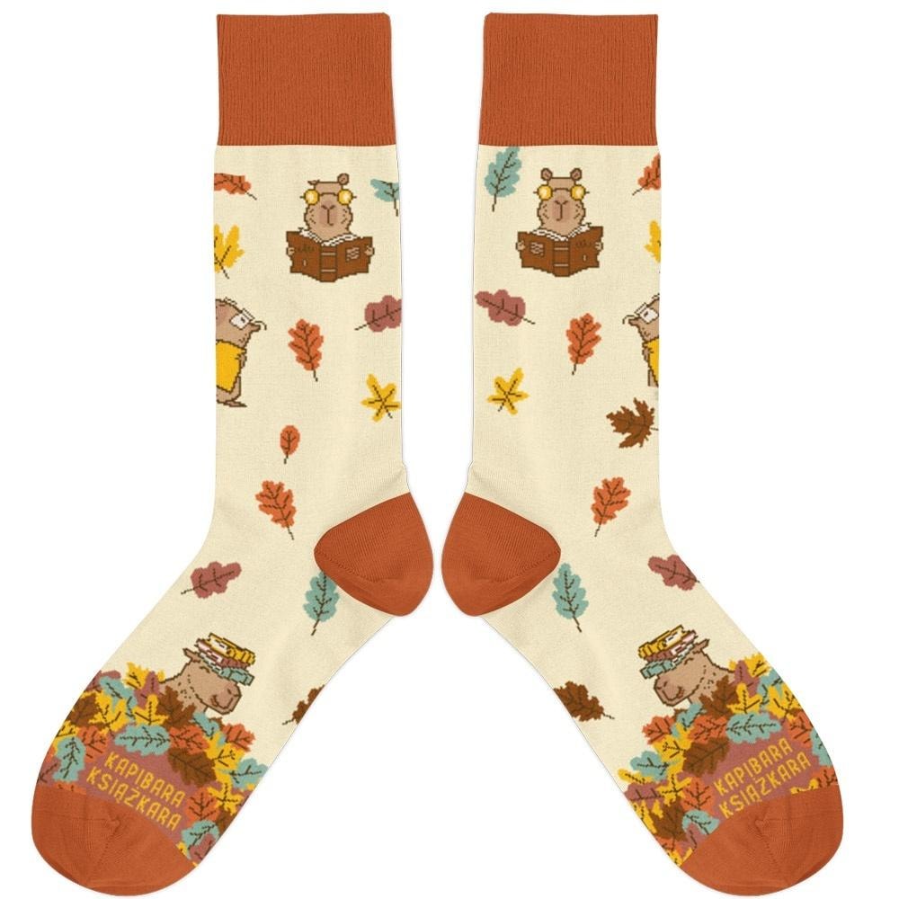 Molom Socks Capybara Bookworm - Size 37/41