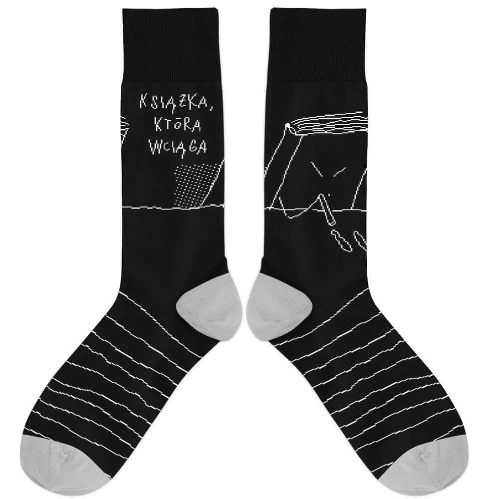 Socks Book that absorbs - ideal for bookworms