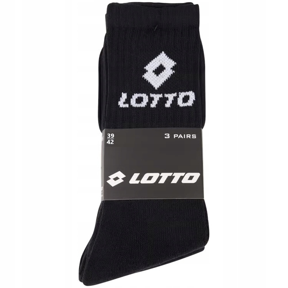 Lotto Men's Socks 39/42 - 3 Pairs for Active Men