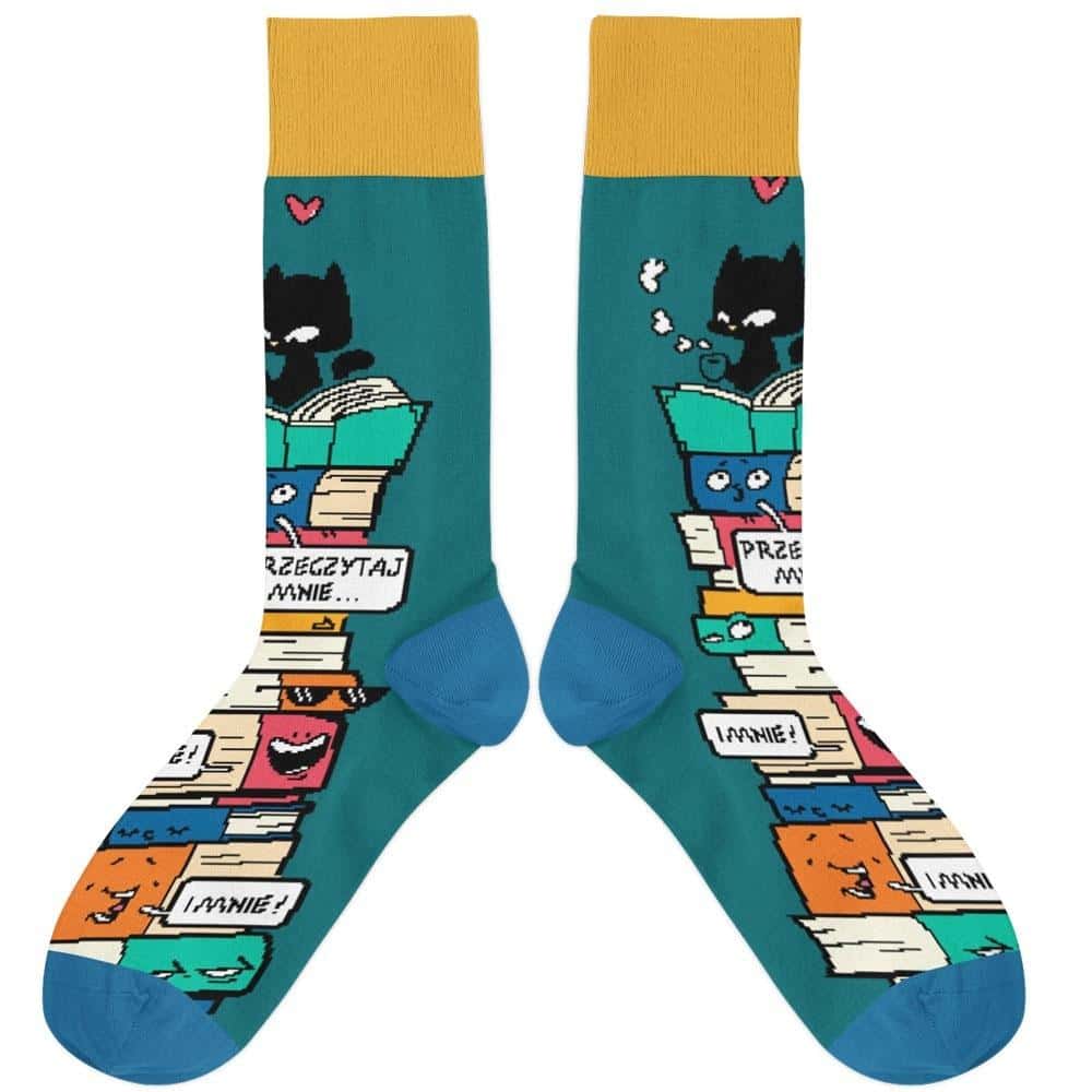 Socks - Read me size 42/46 - comfortable socks for bookworms