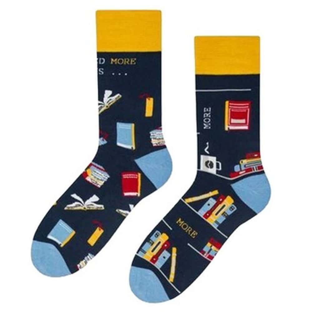 Socks full of books - Socks with literary motif size 42/46