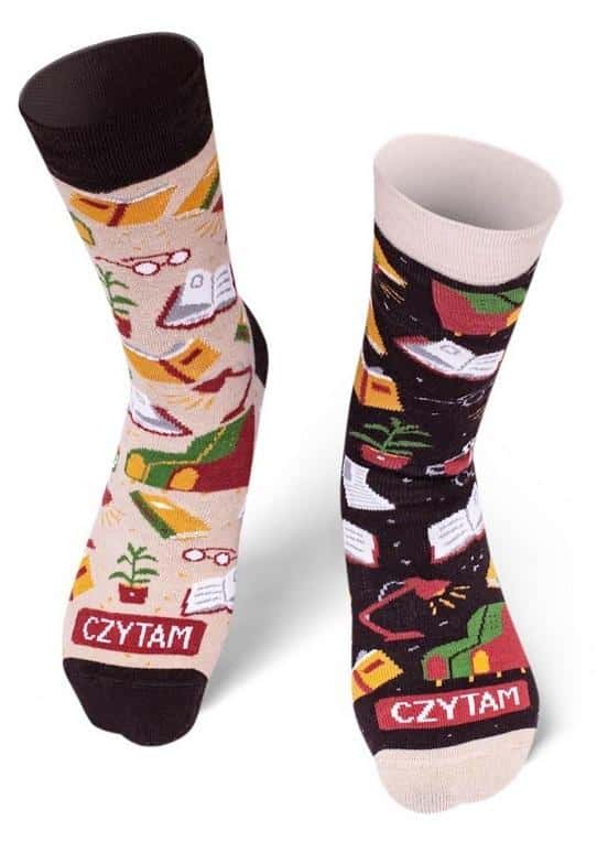 Socks Reading - do not disturb! - ideal for bookworms