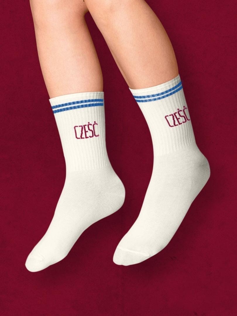 Cześć Sports socks Hello 36-40 - comfortable and stylish