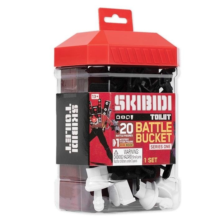 Skibidi Toilet - MEGA Bucket Battle Version - Set of 20 figures + Titan
