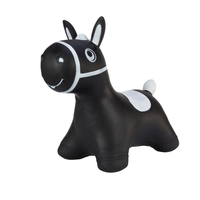 Tootiny Hoppimals Bouncing Horse black - perfect gift for children
