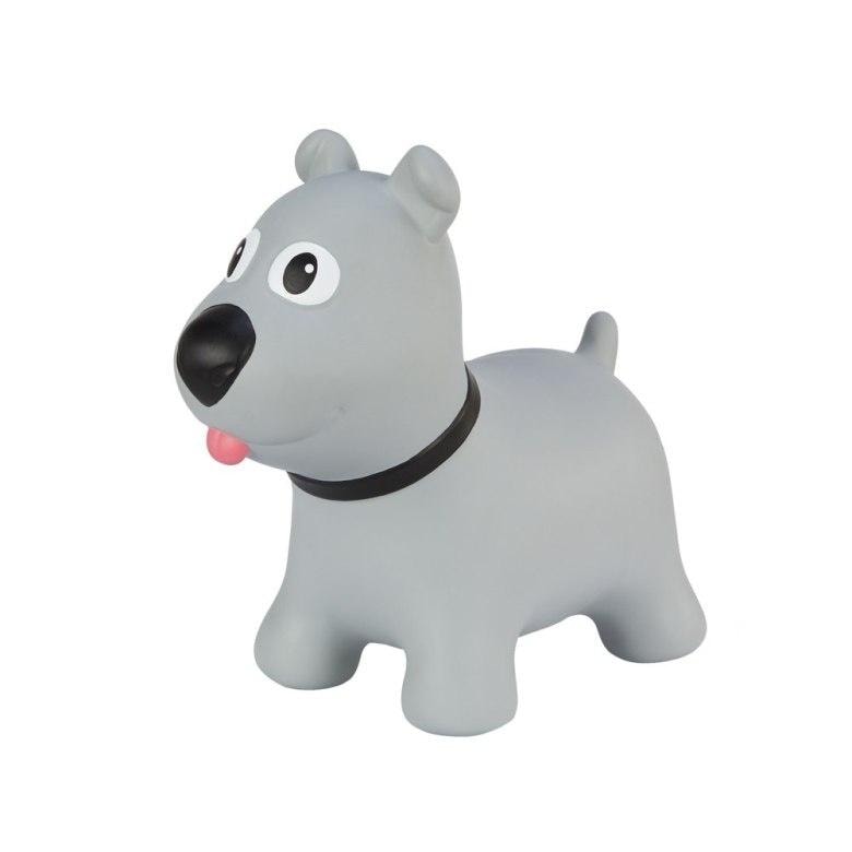 Tootiny Hoppimals Bouncy dog gray - perfect gift for a one-year-old