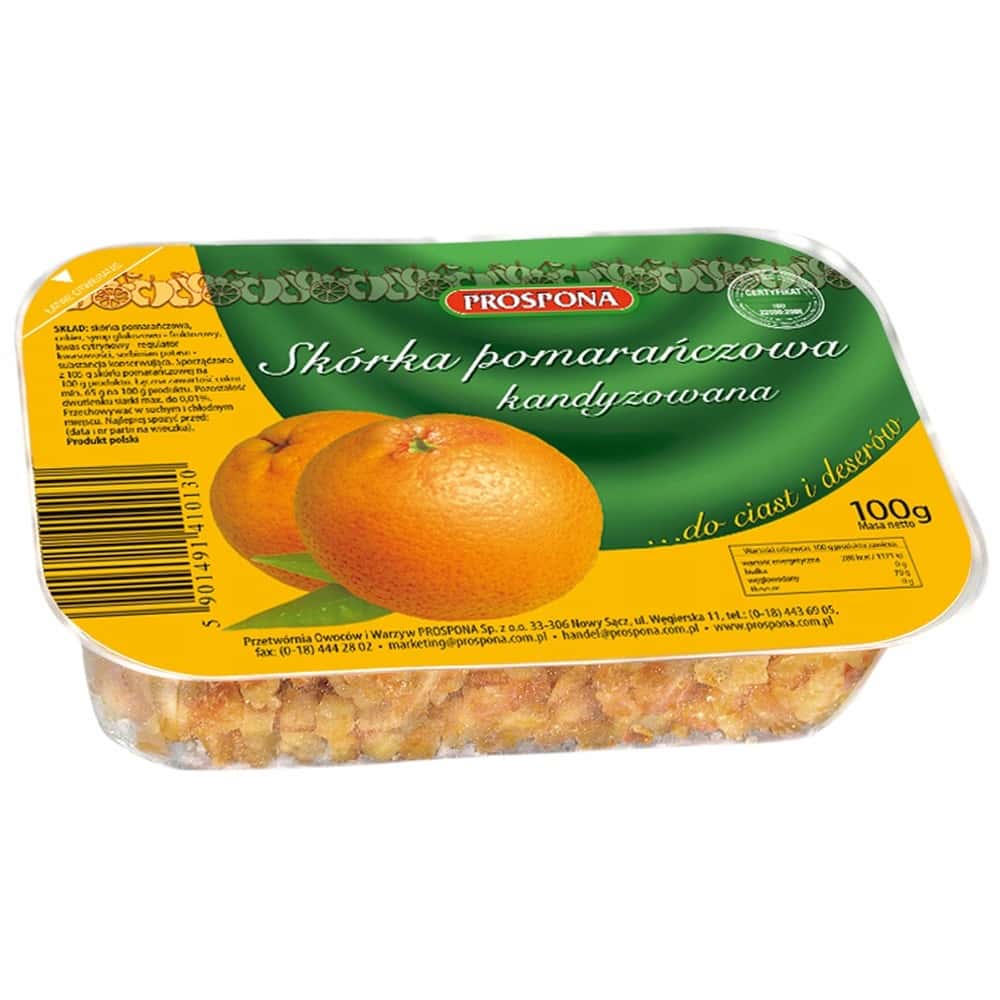 Candied Orange Peel - sweet addition to desserts