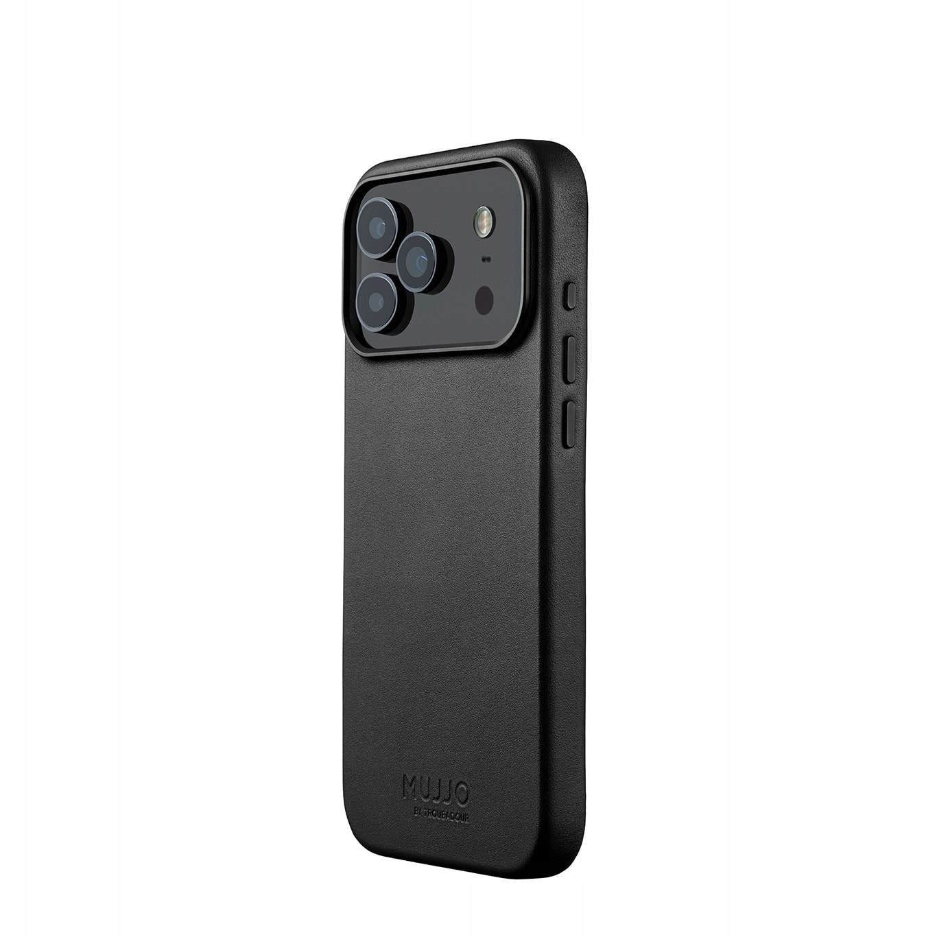 Mujjo Leather Case for iPhone 17 Pro Max Black - Elegance and protection