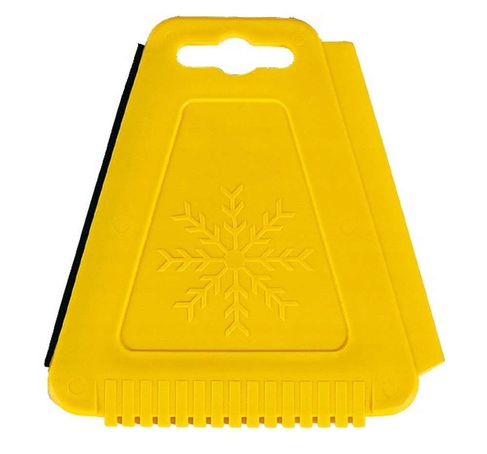 Ice scraper with rubber blade - a reliable tool for every driver