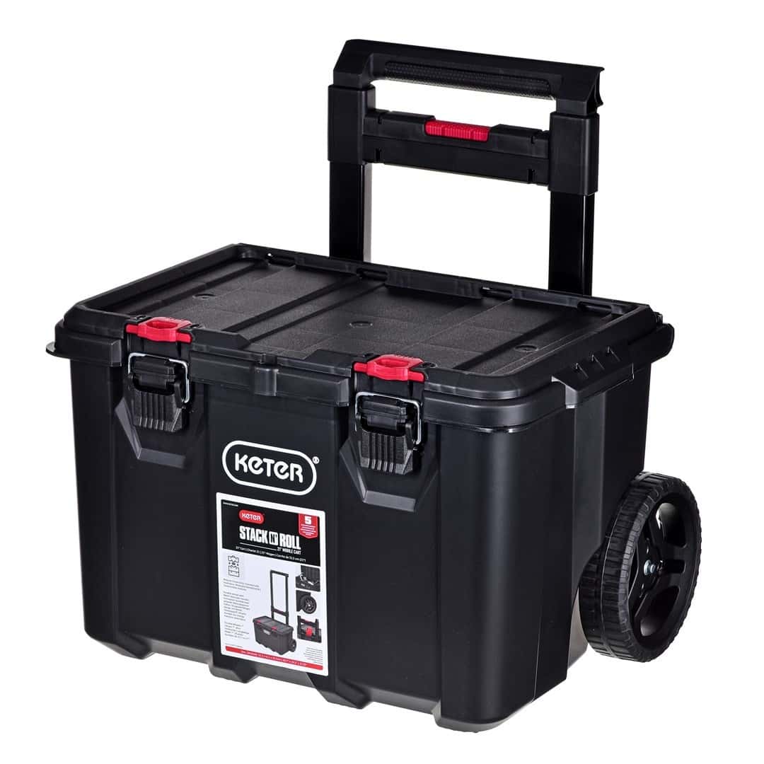 Keter Stack'N'Roll - Toolbox on wheels for professionals