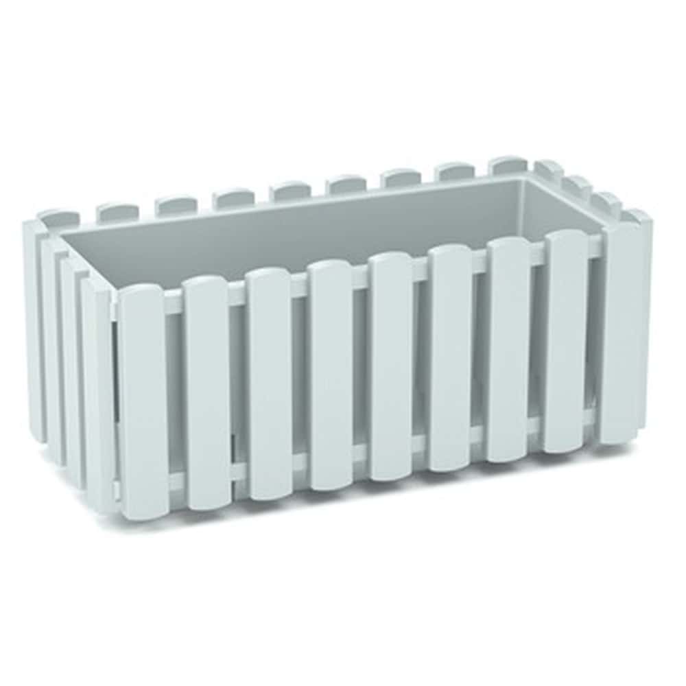 Boardee Fencycase Balcony Box 40 cm white - ideal for flowers