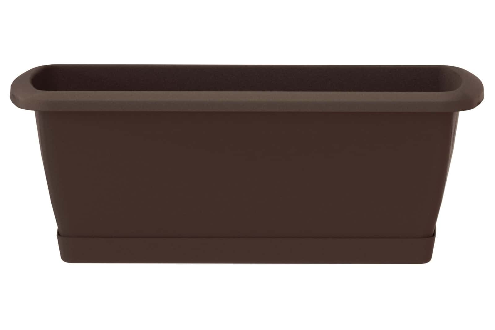 Balcony box brown 40 cm - perfect for your balcony