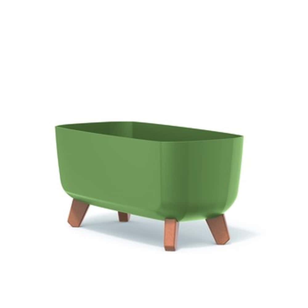 Prosperplast Gracia Case Box with Legs 40 cm earthy green